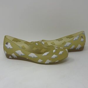 Melissa Kids Yellow Cloud Dress Shoes size 3